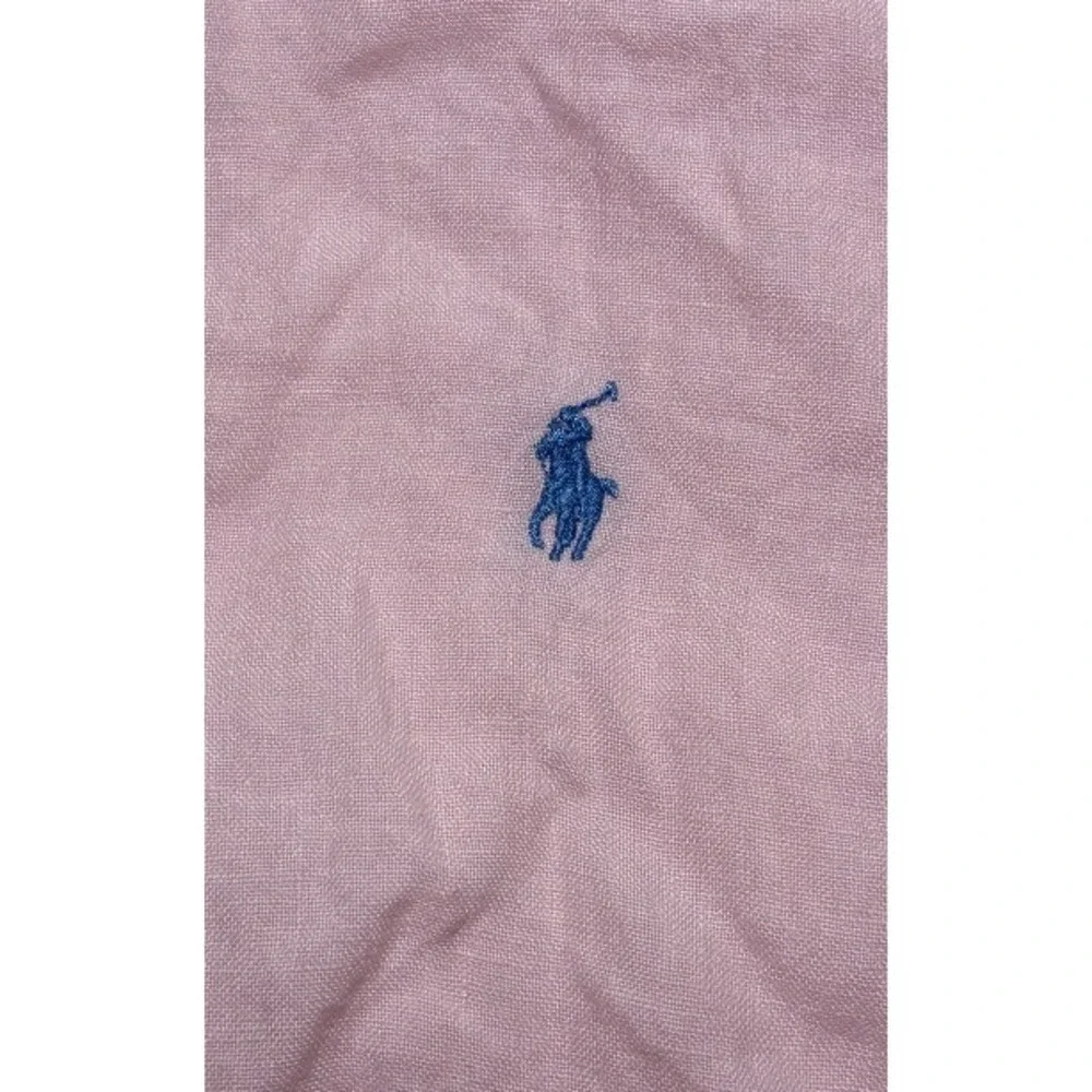 Polo Ralph Lauren Custom Fit 100% Linen Button Down Shirt | 2XL